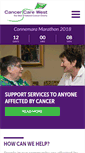 Mobile Screenshot of cancercarewest.ie